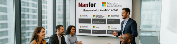 Nanfor renueva las 6 áreas de soluciones de Microsoft y consolida su posición como Microsoft Solutions Partner 🚀