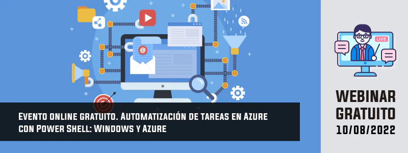 Événement en ligne - Automatisation des tâches dans Azure avec PowerShell : Windows et Azure