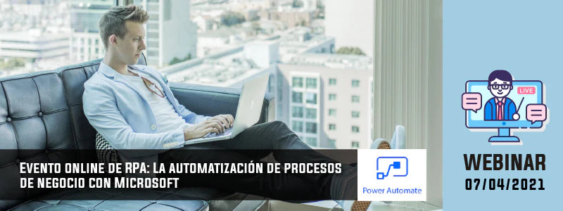Evento online de RPA: La automatización de procesos de negocio con Microsoft