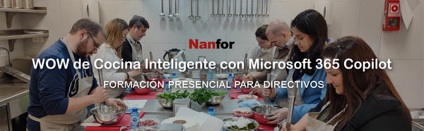 Conoce la nueva iniciativa de formación presencial para directivos: Microsoft Copilot 365 y cocina inteligente