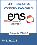 Esquema Nacional de Seguridad (ENS) en categoría MEDIA