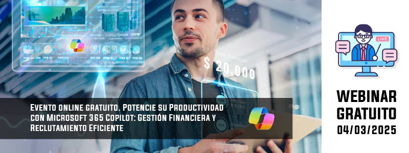 WEBINAIRE. Boostez votre productivité avec Microsoft 365 Copilot : gestion financière et recrutement efficace