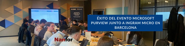 Éxito del evento Microsoft Purview junto a Ingram Micro en Barcelona