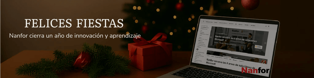 Nanfor cierra un año de innovación y aprendizaje.  Felices Fiestas y Bienvenido 2026