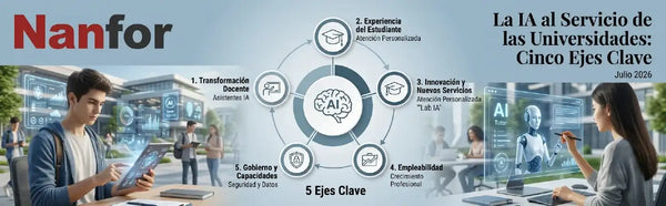 La inteligencia artificial al servicio de las universidades: cinco ejes para transformar la educación superior