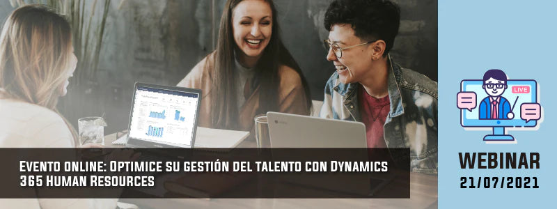 Evento online: Optimice su gestión del talento con Dynamics 365 Human Resources