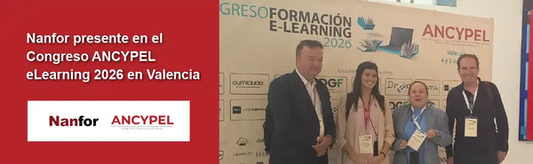 Nanfor presente en el Congreso ANCYPEL eLearning 2026 en Valencia: impulso al talento digital y la formación en la era de la IA
