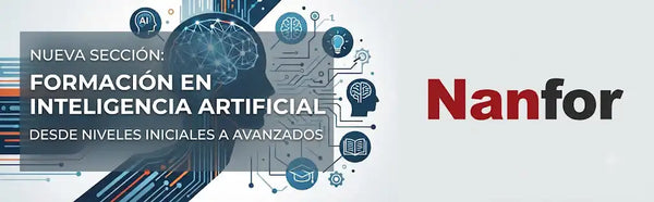 Nanfor lanza su nueva página de cursos de Inteligencia Artificial: toda la formación en IA en un solo lugar