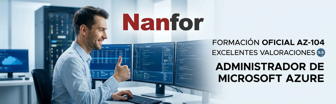 La formación oficial AZ-104 de Nanfor sigue sumando valoraciones excelentes de sus alumnos