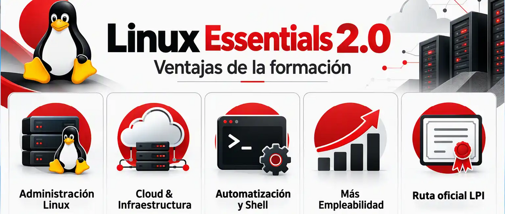 Ventajas de la formación en Linux