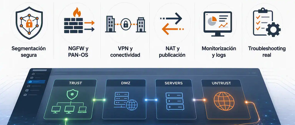 Ventajas de la formación sobre Palo Alto Networks