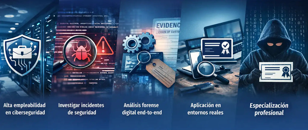 Ventajas de la formación sobre Cyber Forensics Certified Associate