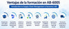 Ventajas de la formación AB-6005