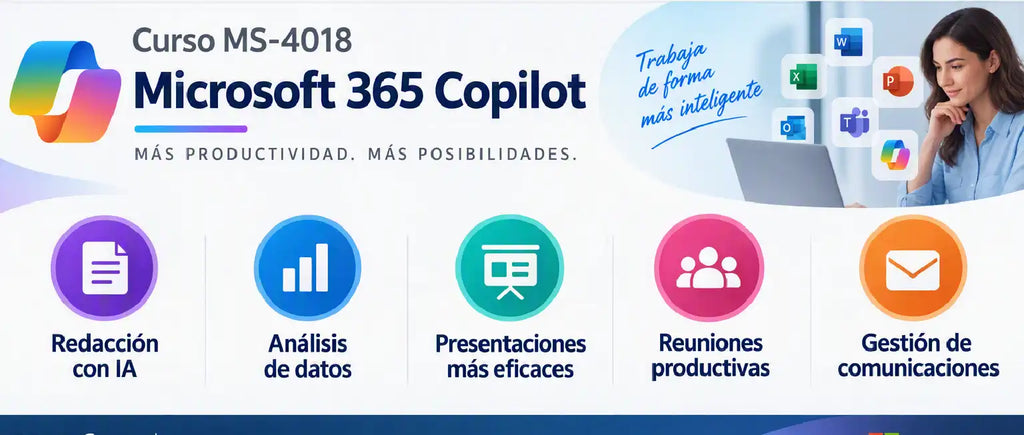 Ventajas de la formación en Microsoft 365 Copilot