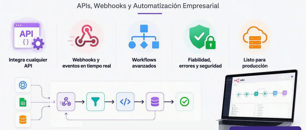 Ventajas de la formación sobre n8n