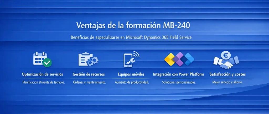 ventajas de la formación mb 240